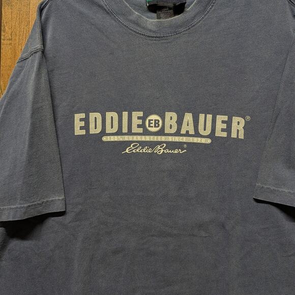 90s Eddie Bauer EBTEK T shirt - Picture 3 of 4